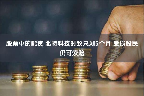 股票中的配资 北特科技时效只剩5个月 受损股民仍可索赔